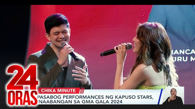 Bigating performances sa GMA Gala; Plans nina Alden Richards at Kathryn Bernardo sa kanilang spare time sa Hello, Love, Again shoot sa Canada; atbp l 24 Oras