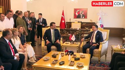 İmamoğlu Nevşehir Belediye Başkanı Arı'yı ziyaret etti