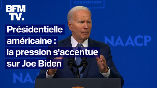 Présidentielle américaine: La pression s'accentue sur Joe Biden pour se retirer de la course
