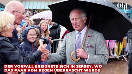 Königlicher Ausraster: Charles schnauzt bei Jersey-Besuch Angestellten an