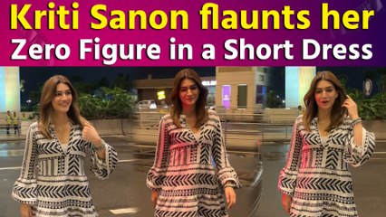 Kriti Sanon serves Trendy Fashion goals at the airport