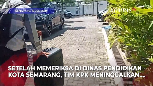 Diperiksa KPK, Kepala Dinas Pendidikan Kota Semarang Angkat Bicara