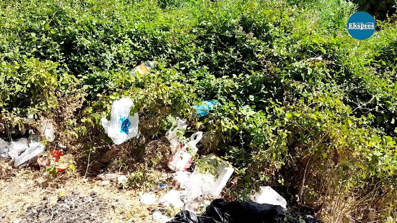 Diyarbakır'ın doğa harikası çöpler altında