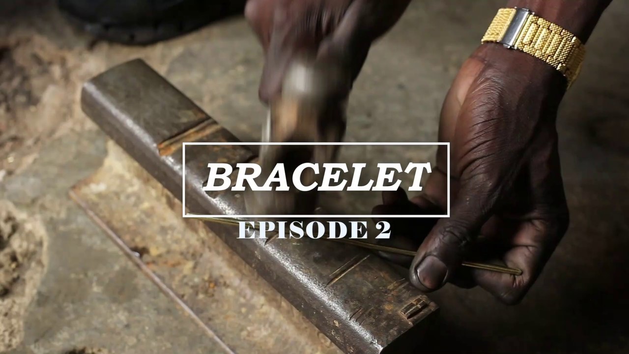 Handcrafted Gold & Brass bracelet from Scratch [Handcrafted Gold/Brass Bracelet Episode 2]