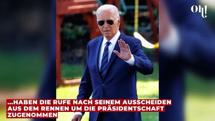 Joe Bidens Covid-19-Diagnose: Rufe nach Ausstieg aus US-Wahlkampf werden lauter