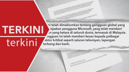 NACSA sahkan pelbagai sektor kritikal terjejas di Malaysia