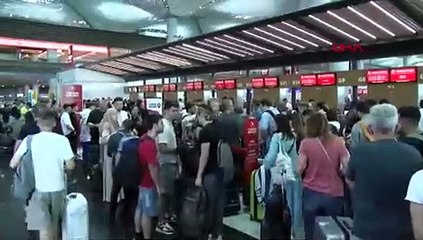 THY'nin bilet ve rezervasyon işlemleri durdu: 84 sefer iptal edildi