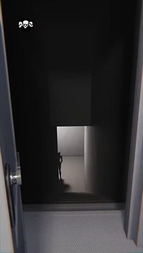 the door was opened, a strange creature appeared #ghost #horrorstories #shorts #haunted #scary #meme #reel #reels