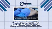 Jelang Peringatan ke-77 Hari Bakti TNI AU dan HUT ke-61 WARA, Mabesau Gelar Donor Darah