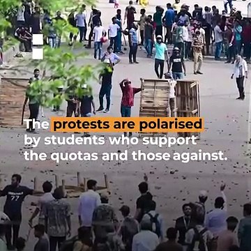 Violent and fatal anti quota protests rock# Bangladesh Al Jazeera News