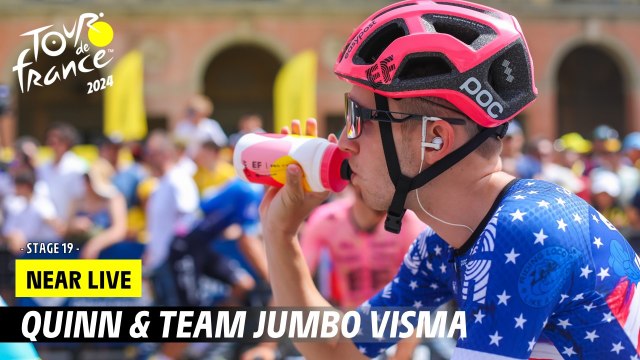 Quinn and Team Jumbo Visma - Stage 19 - Tour de France 2024