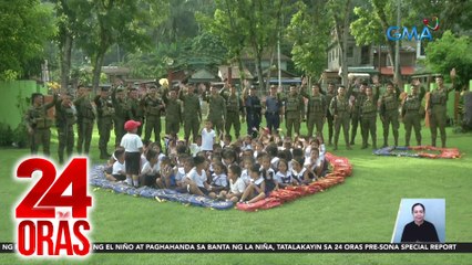 School supplies handog ng GMAKF sa mahigit 2,000 mag-aaral sa Borongan City, Eastern Samar | 24 Oras