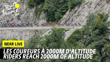 Riders reach 2000M of altitude  - Stage 19 - Tour de France 2024
