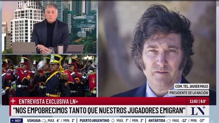 "Si Independiente entra a las SADs y gana todo, veremos qué deciden los socios de Racing": Milei y su provocación privatista del fútbol