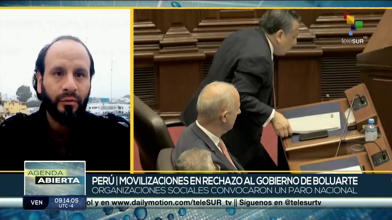 Peruanos convocan nuevo paro general contra Dina Boluarte