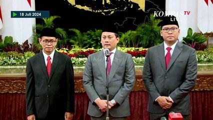 Para Wamen Ungkap Tugas dari Jokowi Usai Dilantik di Istana Negara