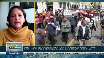 Download Video: Peruanos se movilizan contra gobierno de Dina Boluarte