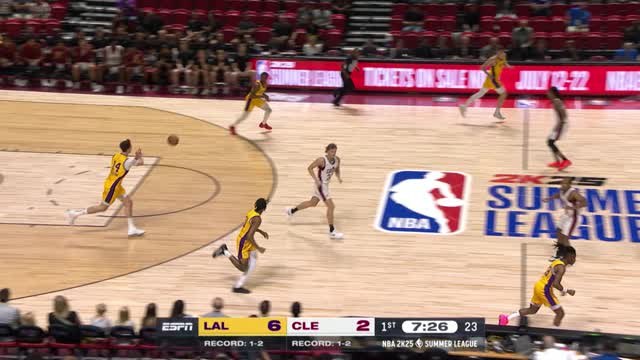 The best of Bronny as the Lakers beat the Cavs