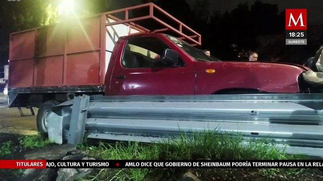 Liberan a conductor que atropelló a tres trabajadores de limpieza en la autopista México-Cuernavaca