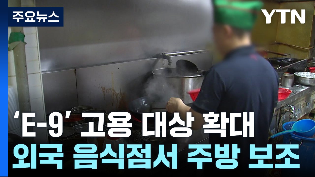 중국집도 외국인 고용 가능...'E-9' 고용 대상 확대 / YTN