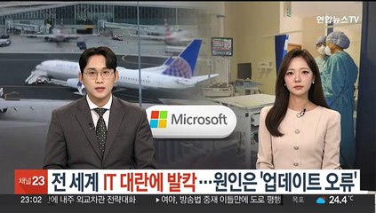 전 세계 IT 대란에 발칵…원인은 '업데이트 오류'
