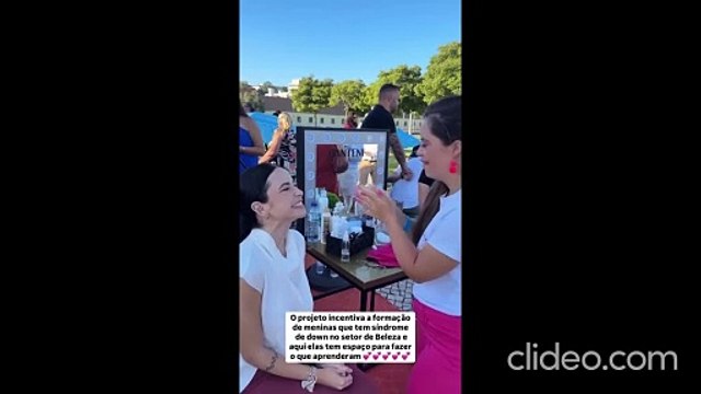 Bruna Gomes sobre projeto de inclusão