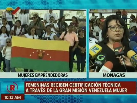 Monagas | A través de la GMVM féminas reciben certificación técnica en el mcpio. Maturín