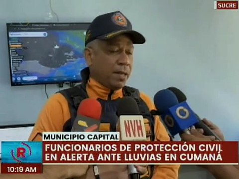 Sucre | Funcionarios de protección civil se mantienen desplegados en zonas afectadas por lluvias