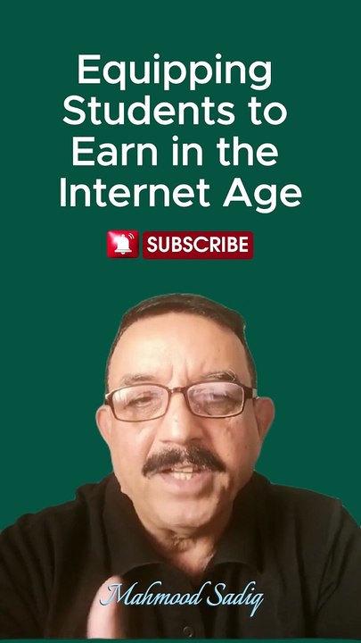Equiping Students to Earn in the Internet Age