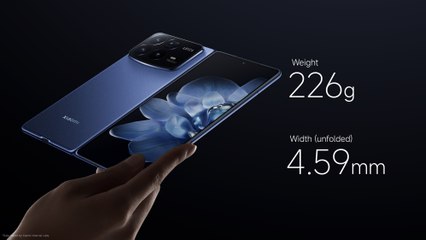 Xiaomi MIX Fold 4: El smartphone plegable más delgado y ligero
