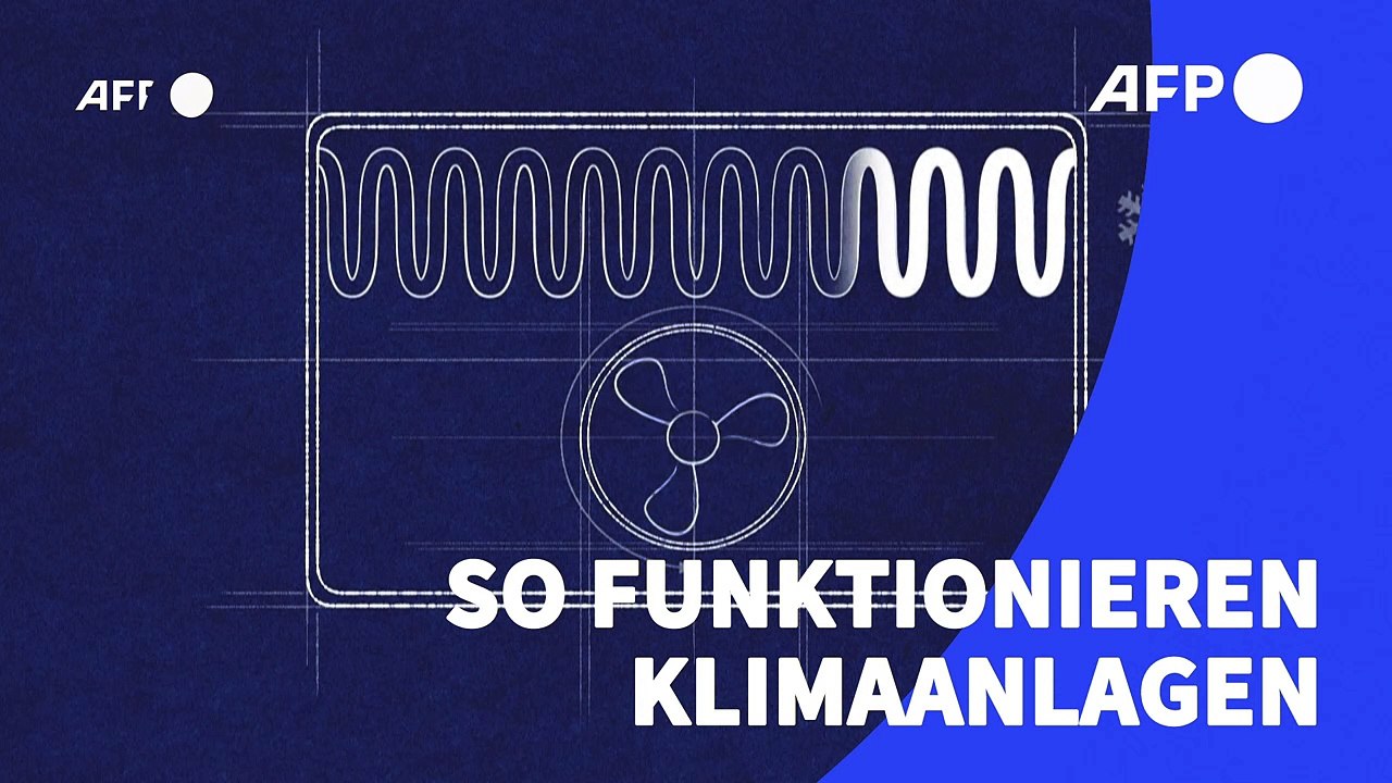 Videografik: So funktionieren Klimaanlagen