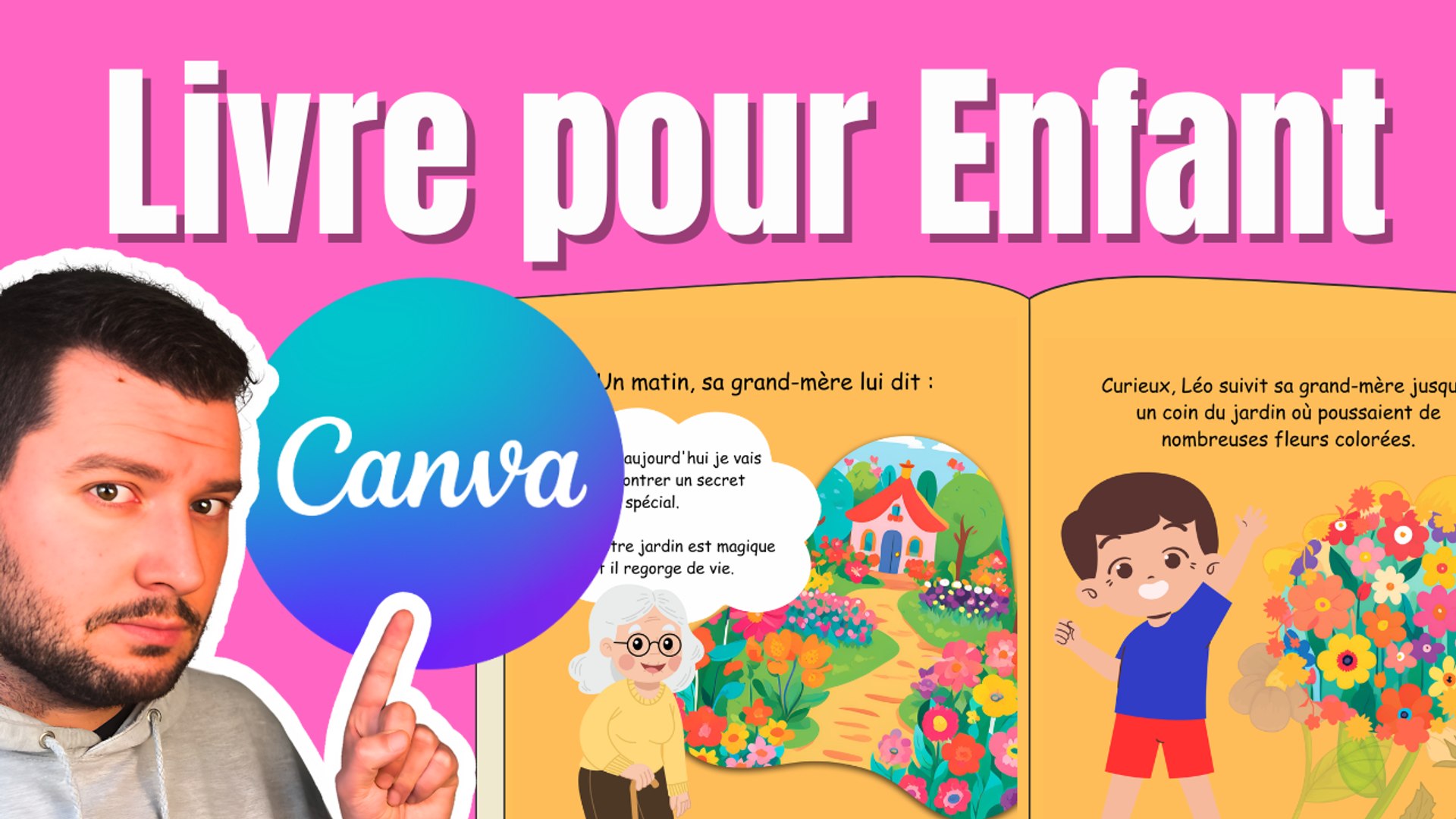 Créer un LIVRE pour Enfant sur Canva