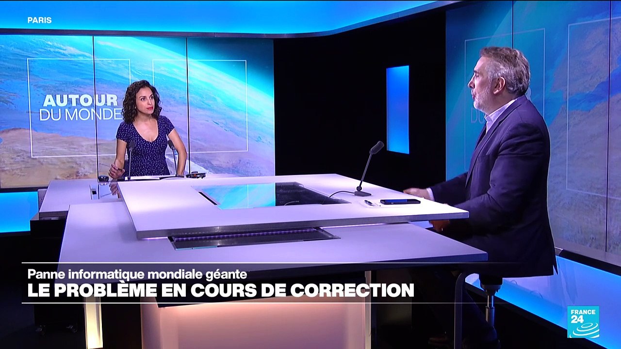 Panne informatique mondiale : "Il faut s'interroger sur notre vulnérabilité", considère Bernard Benhamou