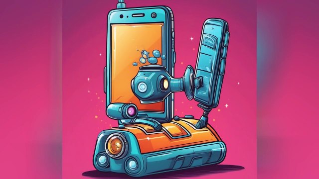 magic cell phone that turns into a robot