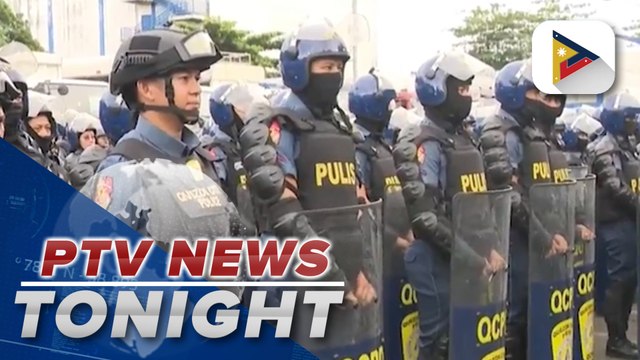 Sendoff ceremony for security force, security multipliers to be deployed during #SONA2024