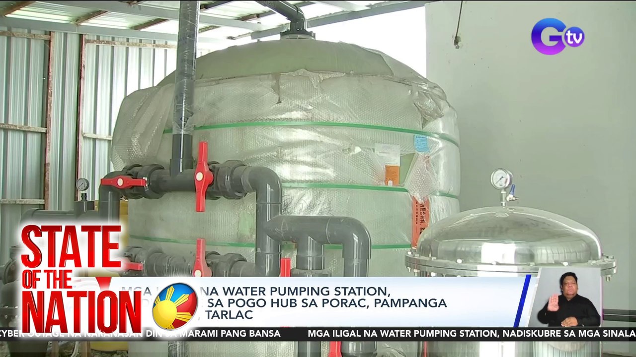 Mga iligal na water pumping station, nadiskubre sa POGO hub sa Porac, Pampanga at Bamban, Tarlac | SONA