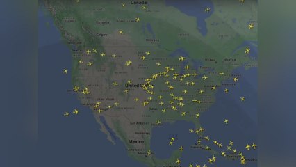 Watch: Nationwide flight chaos as faulty tech update grounds major airlines