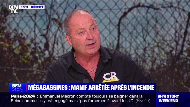 Manifestation contre les mégabassines: C'est inacceptable déclare Christian Convers (Coordination Rurale) à propos des manifestations