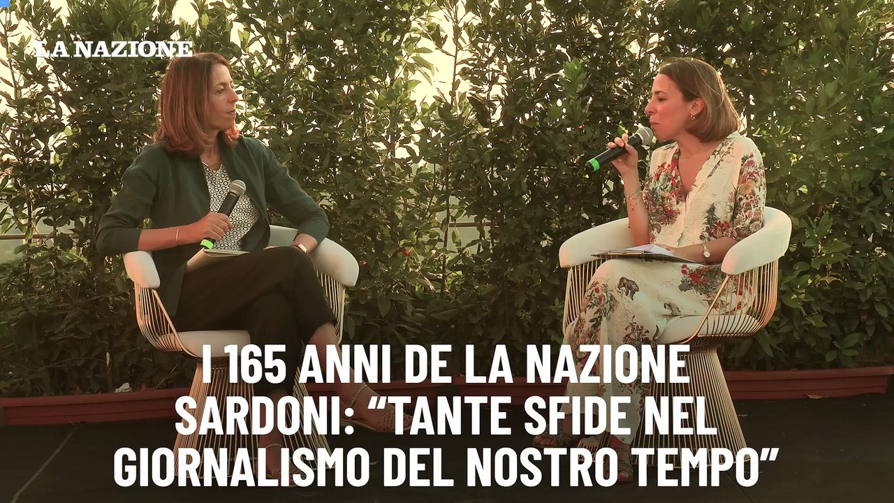 I 165 anni de La Nazione, Sardoni: "Tante sfide nel giornalismo del nostro tempo"