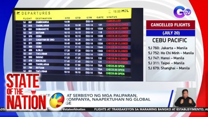 State of the Nation (Part 1) Global cyber outage; Bagyong #CarinaPH at #ButchoyPH; Atbp.