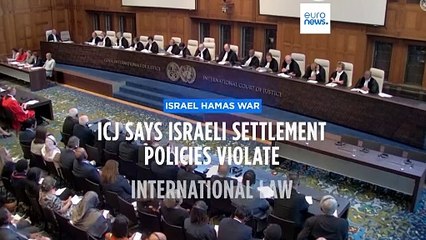 UN court rules that Israel's occupation of Palestinian territories is illegal