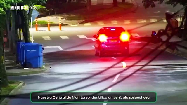 Cuatro capturados Cámaras de seguridad de Sabaneta detectaron robo de un automotor