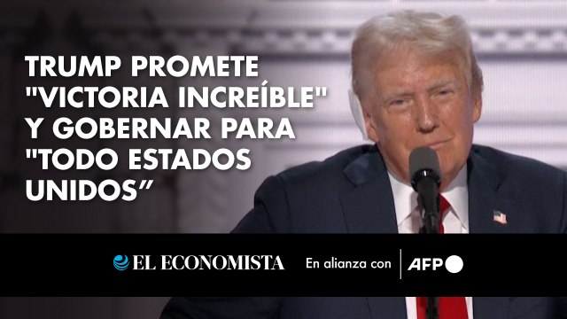 Trump promete victoria increíble y gobernar para todo Estados Unidos
