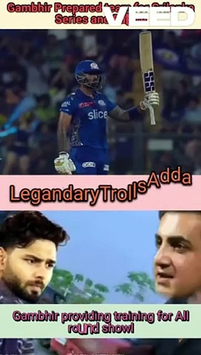 Gambhir prepared team for srilanka series | Training for all round show | India Head Coach Gambhir #legandarytrollsadda #t20blast #t20 #t20cricket #indiavssrilanka #t20series #t20match