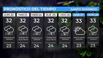 ¿Cómo estarán las condiciones del tiempo para ésta semana en Santo Domingo?