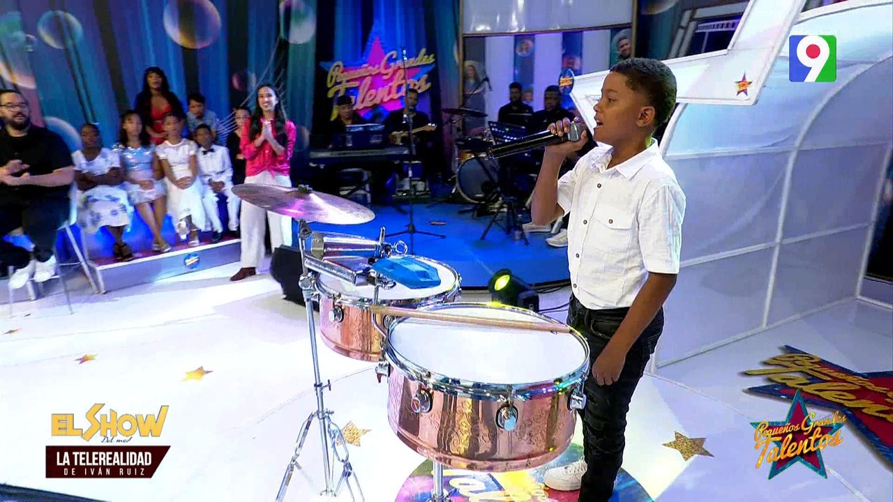 Justin Polanco timbalero y Cantante |última Ronda |Pequeños Grandes Talentos