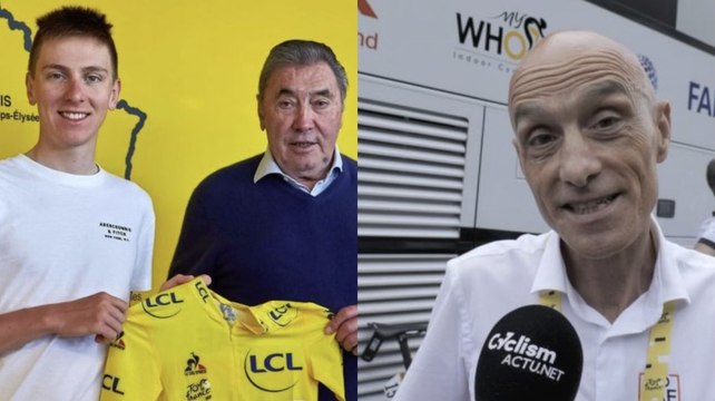 Cyclisme - Tour de France 2024 - Mauro Gianetti : Ça fait 5 ans qu'on veut comparer Tadej Pogacar à Eddy Merckx... il y aura des raisons probablement !'