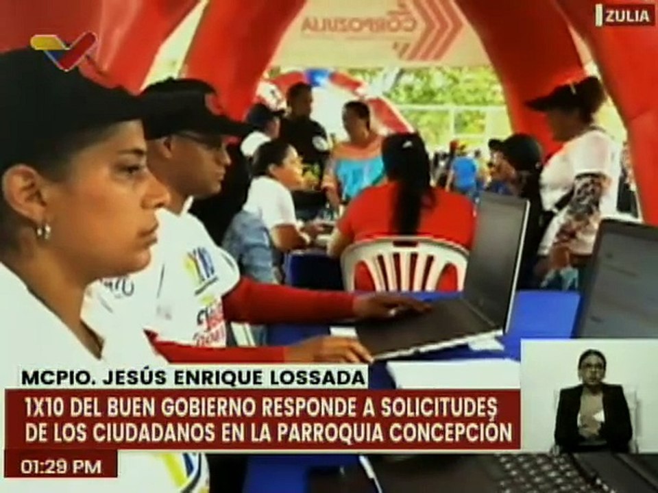 Zulia | 1x10 del Buen Gobierno atendió 3.700 casos reportados en el mcpio. Jesús Enrique Lossada