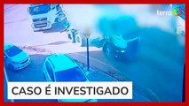 Motorista da ré em caminhão de concreto e mata trabalhador em MT