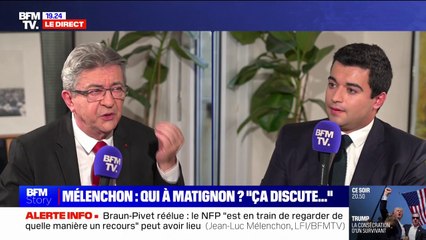 Jean-Luc Mélenchon: "Depuis le début, le Parti Socialiste fait de l'obstruction"